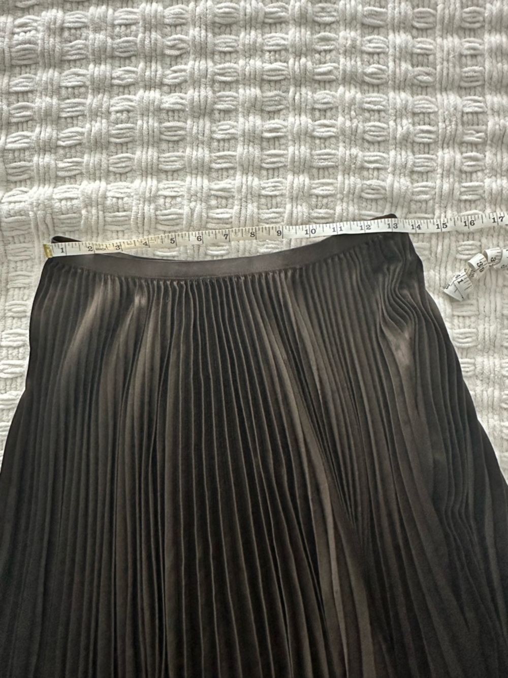 NWT Ralph Lauren Pleated Midi Skirt - Picture 10 of 11